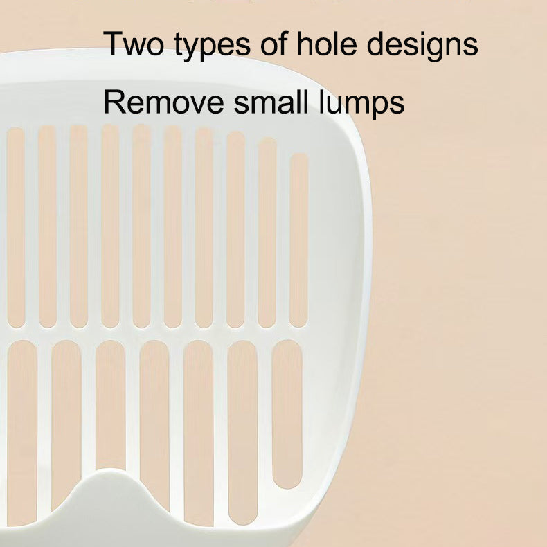Cat litter scoop