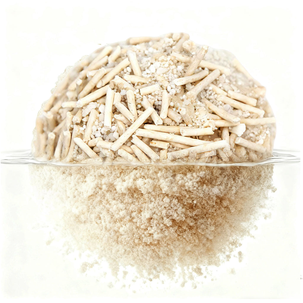 Tofu cat litter + Pearl cat litter