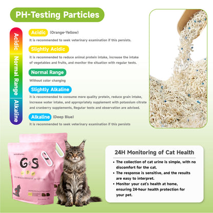 Tofu cat litter + Pearl cat litter