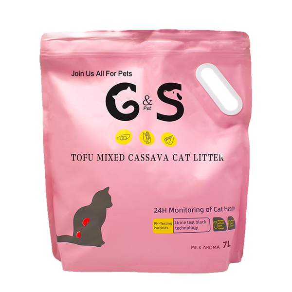Mixed cat litter