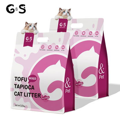 Tofu Mixed Tapioca Cat Litter