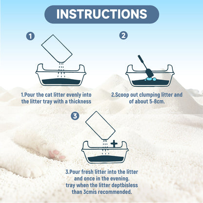 Pearl cat litter